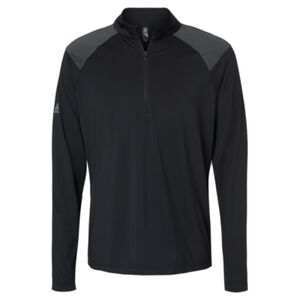 Men's Ultimate365 Lightweight Shoulder Stripe Quarter-Zip Pullover Thumbnail