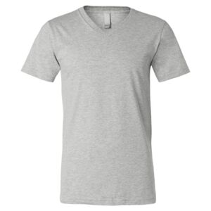 Unisex Heather CVC V-Neck Tee Thumbnail