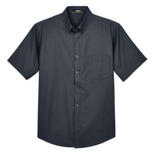 Men's Optimum Short Sleeve Twill Dress Shirt Thumbnail