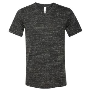 Unisex Textured Jersey V-Neck Tee Thumbnail