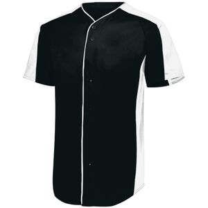 Men's Full Button Baseball Jersey Thumbnail